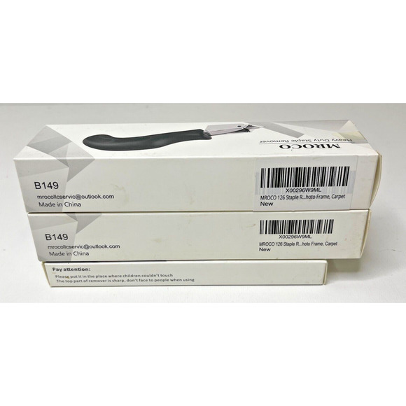 MROCO Ktrio Upholstery Staple Remover Lot of 3 Heavy Duty Puller Tools - Picture 5 of 6